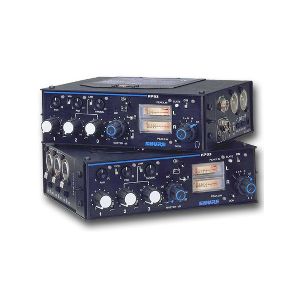 SHURE FP33 ミキサー Mixer de Áudio Shure FP-33 – Youle