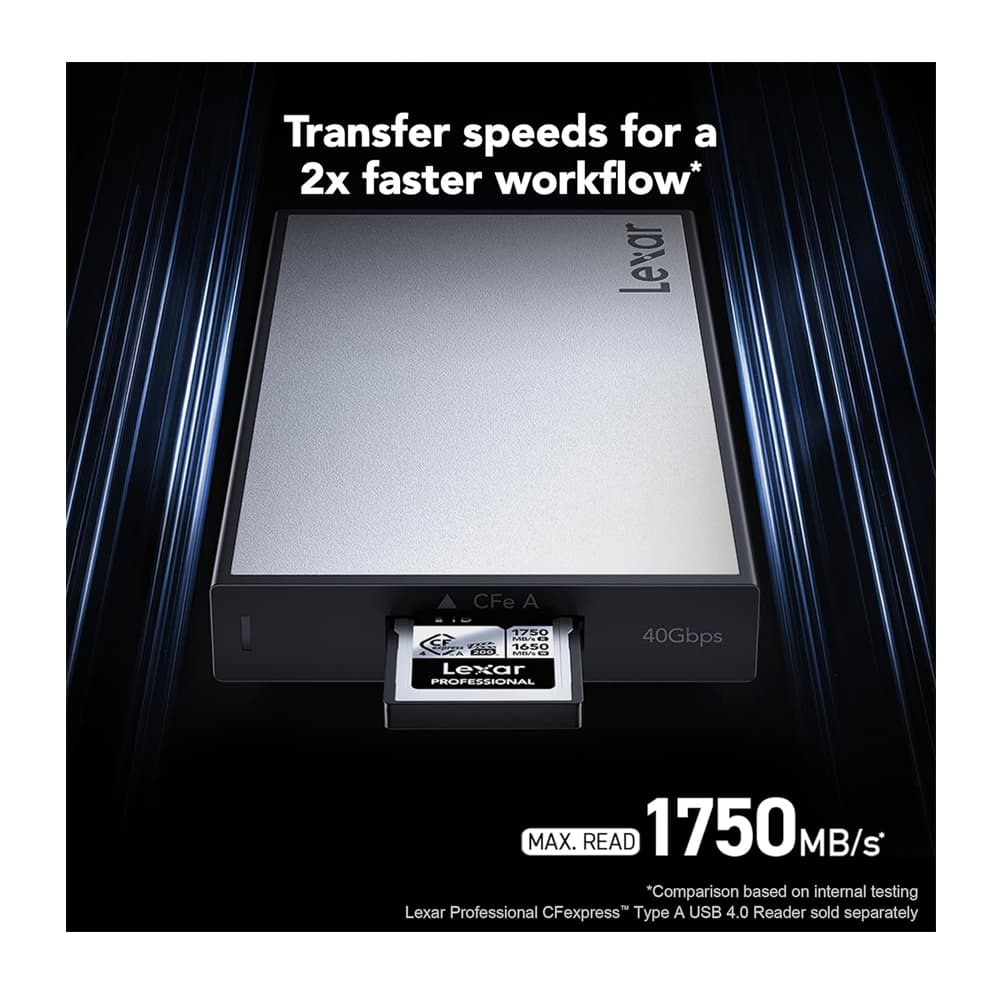 Cartão De Memória Profissional Cfexpress Tipo A Silver 4.0 De 512 Gb 02