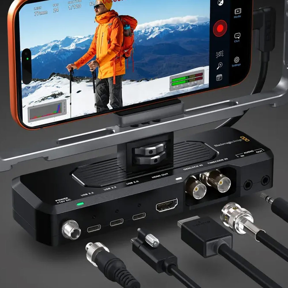 Blackmagic Design Camera Prodock Para Iphone 03